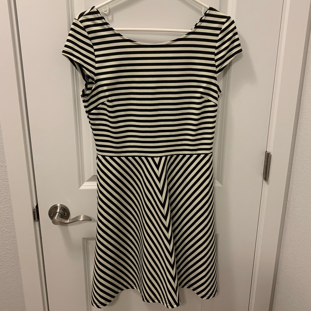 Stitch Fix A-line Striped Dress